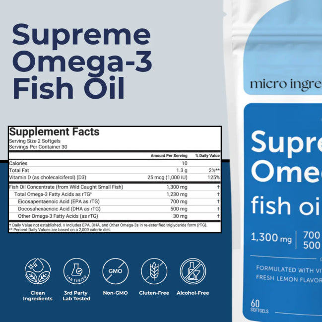 Supreme Omega-3 Fish Oil